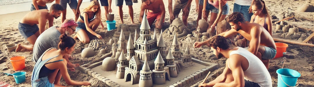 workshop zandsculpturen maken